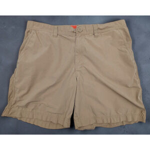 Columbia Sportswear Men's Washed Out Shorts Size 38 Tan Pants Length 18"